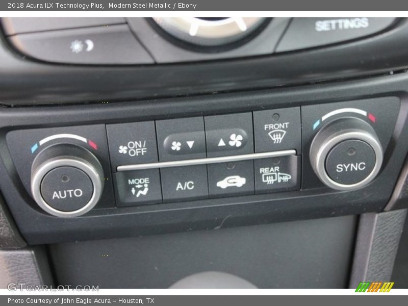 Modern Steel Metallic / Ebony 2018 Acura ILX Technology Plus