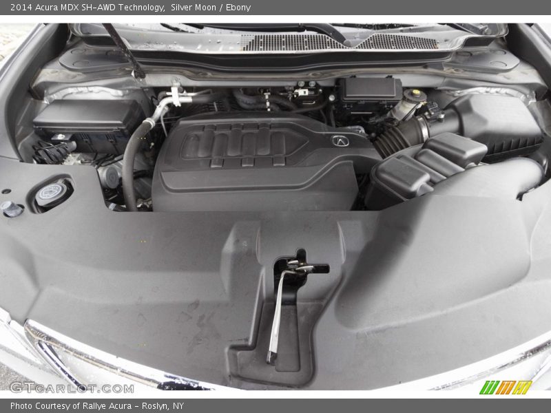 Silver Moon / Ebony 2014 Acura MDX SH-AWD Technology