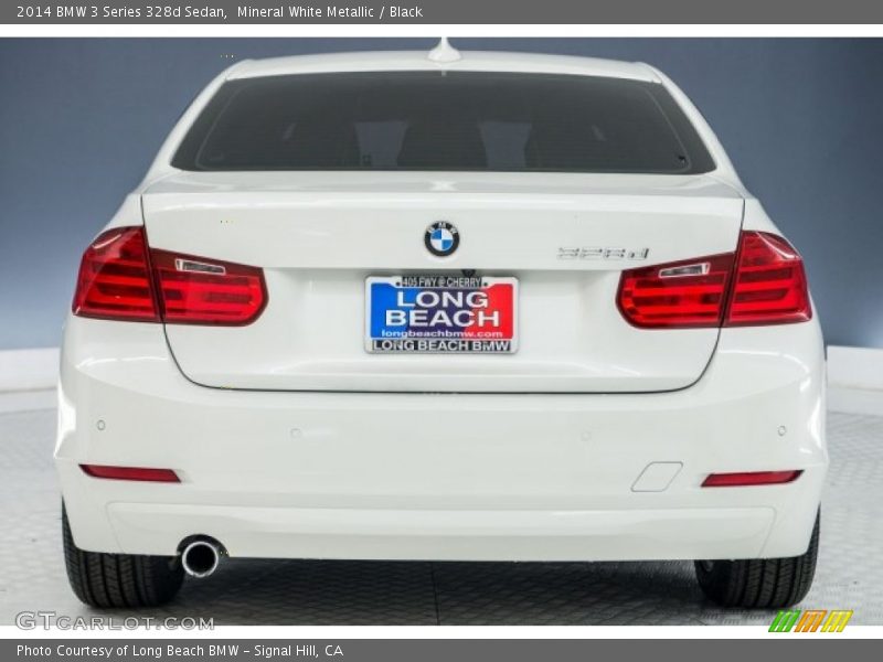 Mineral White Metallic / Black 2014 BMW 3 Series 328d Sedan