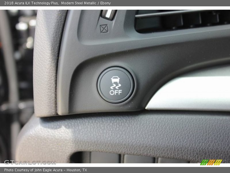 Modern Steel Metallic / Ebony 2018 Acura ILX Technology Plus