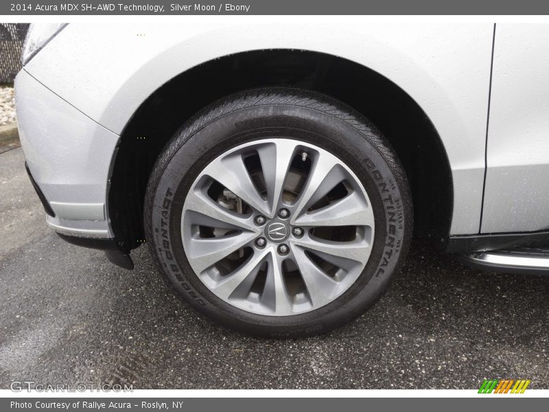 Silver Moon / Ebony 2014 Acura MDX SH-AWD Technology