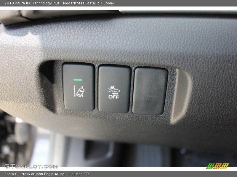 Modern Steel Metallic / Ebony 2018 Acura ILX Technology Plus
