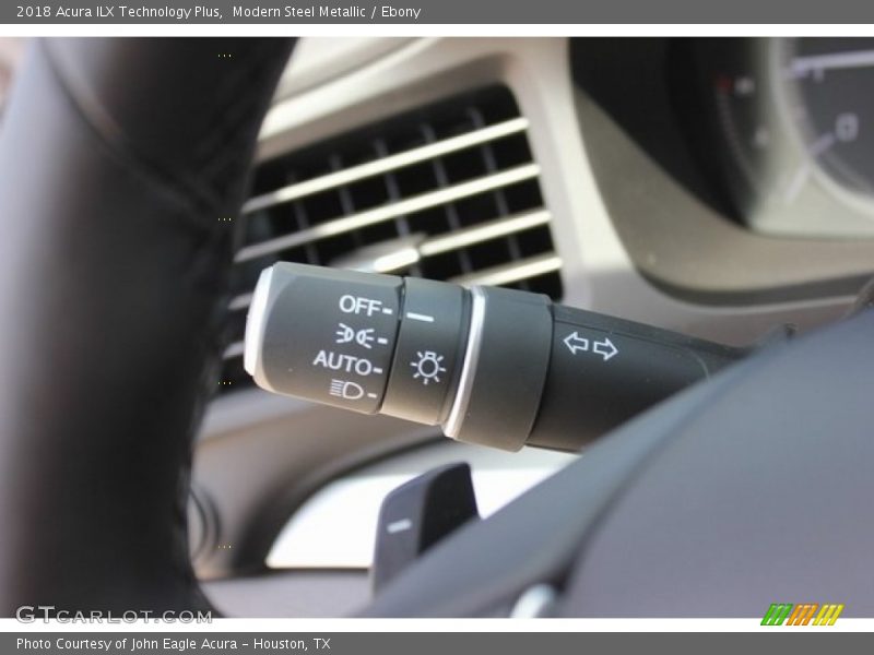 Modern Steel Metallic / Ebony 2018 Acura ILX Technology Plus