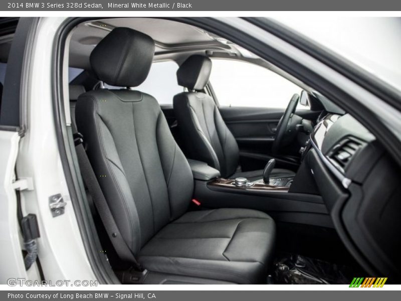 Mineral White Metallic / Black 2014 BMW 3 Series 328d Sedan