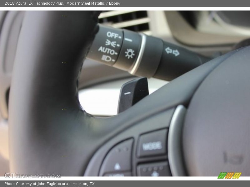 Modern Steel Metallic / Ebony 2018 Acura ILX Technology Plus