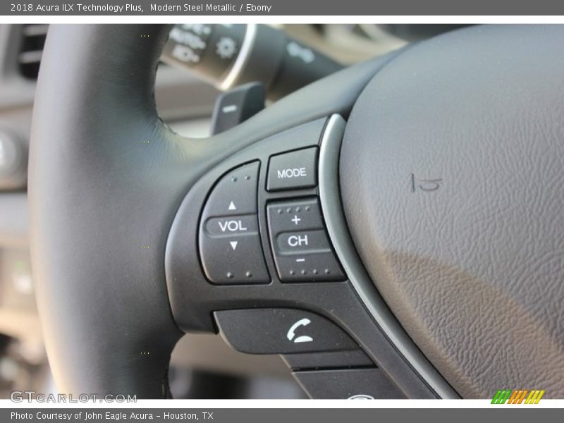Modern Steel Metallic / Ebony 2018 Acura ILX Technology Plus
