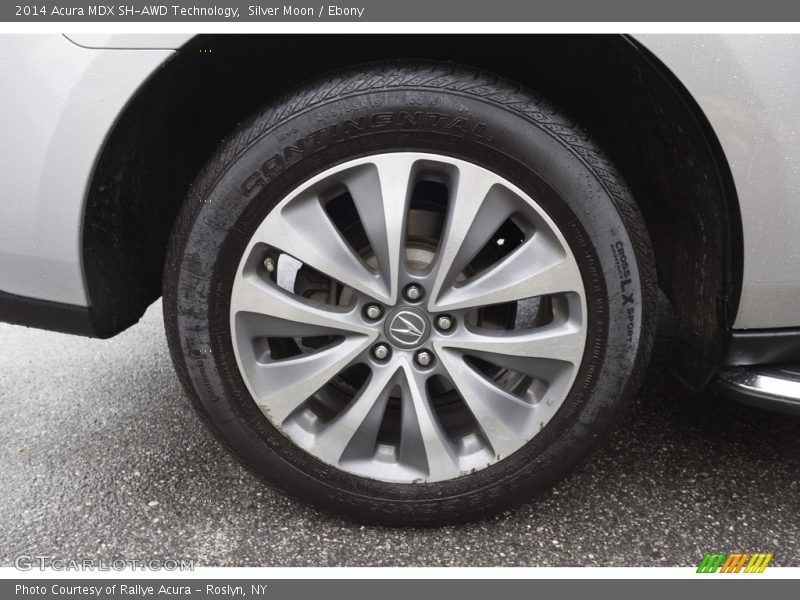 Silver Moon / Ebony 2014 Acura MDX SH-AWD Technology