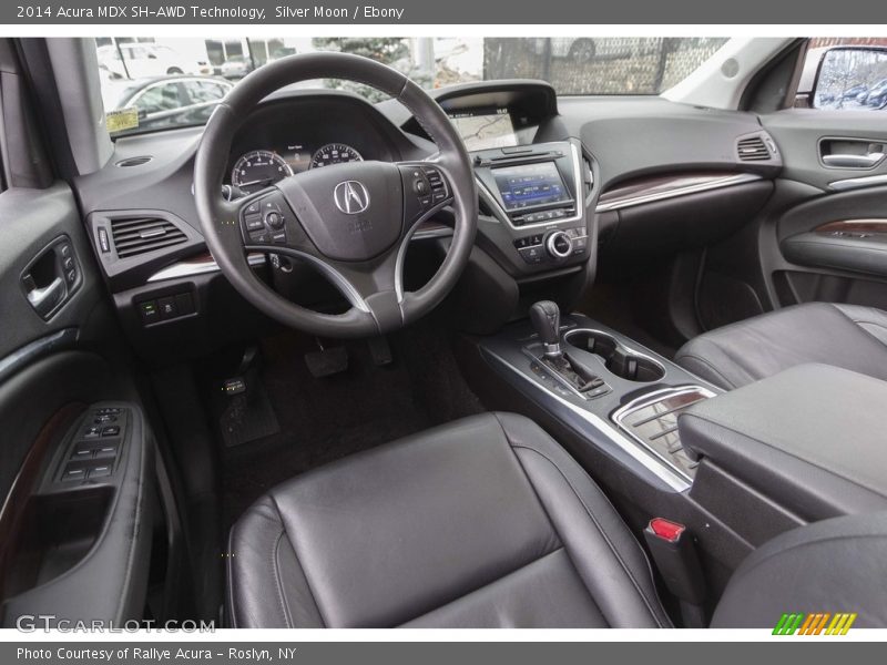 Silver Moon / Ebony 2014 Acura MDX SH-AWD Technology