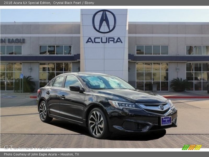 Crystal Black Pearl / Ebony 2018 Acura ILX Special Edition