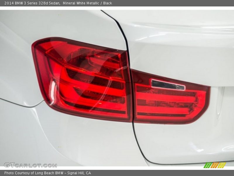 Mineral White Metallic / Black 2014 BMW 3 Series 328d Sedan