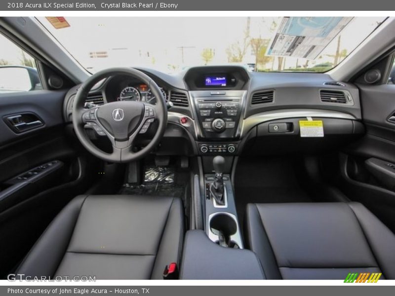 Crystal Black Pearl / Ebony 2018 Acura ILX Special Edition