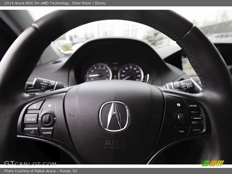 Silver Moon / Ebony 2014 Acura MDX SH-AWD Technology