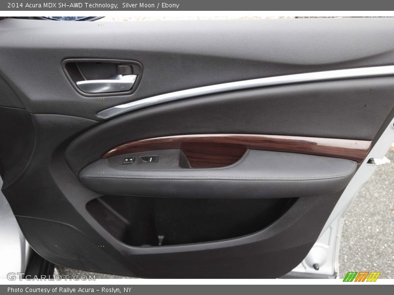 Silver Moon / Ebony 2014 Acura MDX SH-AWD Technology