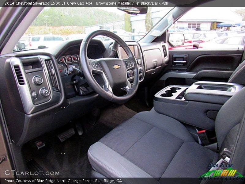 Brownstone Metallic / Jet Black/Dark Ash 2014 Chevrolet Silverado 1500 LT Crew Cab 4x4