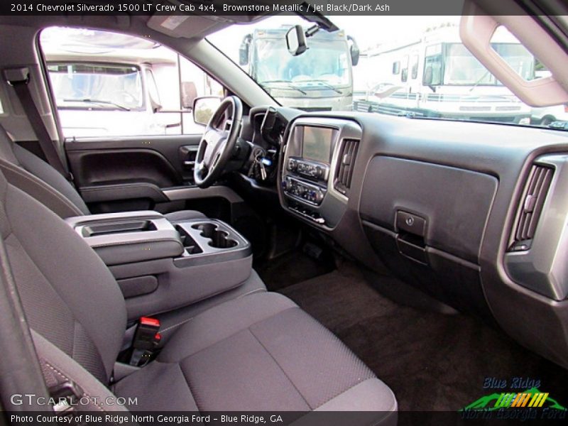 Brownstone Metallic / Jet Black/Dark Ash 2014 Chevrolet Silverado 1500 LT Crew Cab 4x4