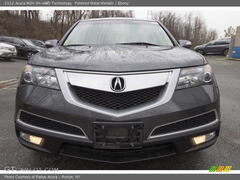 Polished Metal Metallic / Ebony 2012 Acura MDX SH-AWD Technology