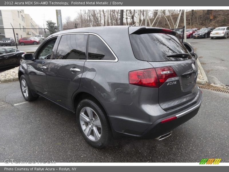 Polished Metal Metallic / Ebony 2012 Acura MDX SH-AWD Technology