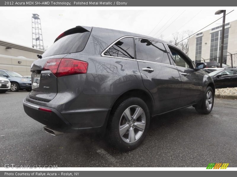 Polished Metal Metallic / Ebony 2012 Acura MDX SH-AWD Technology