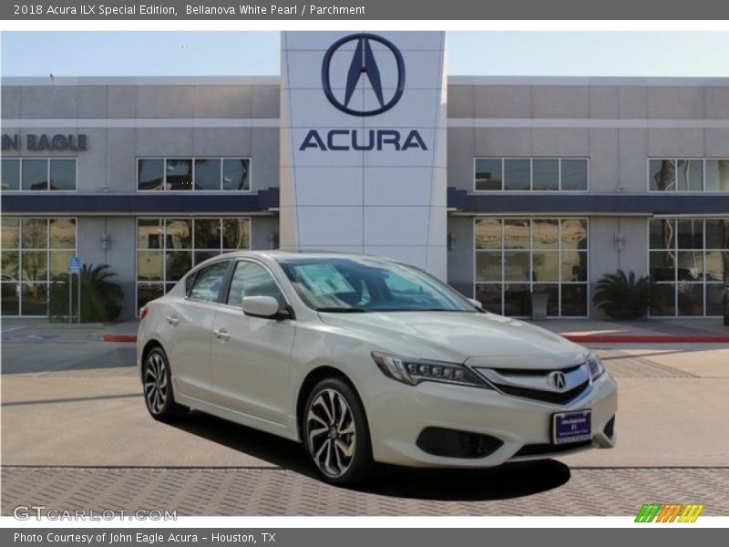 Bellanova White Pearl / Parchment 2018 Acura ILX Special Edition