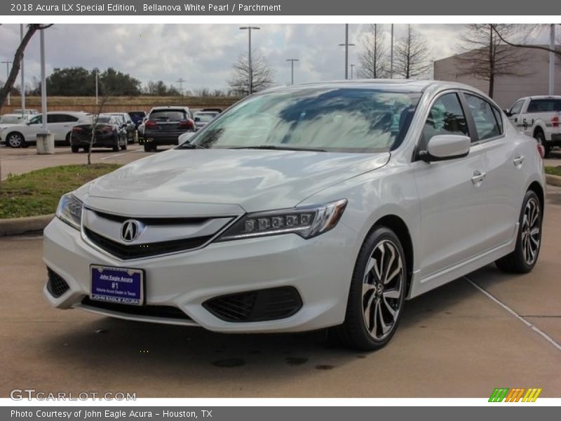 Bellanova White Pearl / Parchment 2018 Acura ILX Special Edition