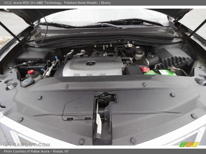 Polished Metal Metallic / Ebony 2012 Acura MDX SH-AWD Technology