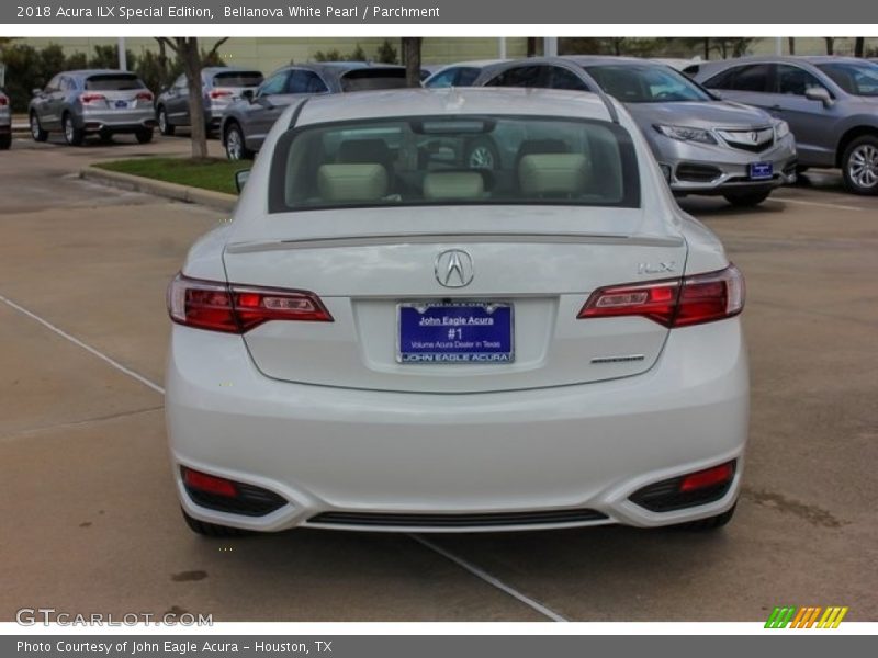 Bellanova White Pearl / Parchment 2018 Acura ILX Special Edition