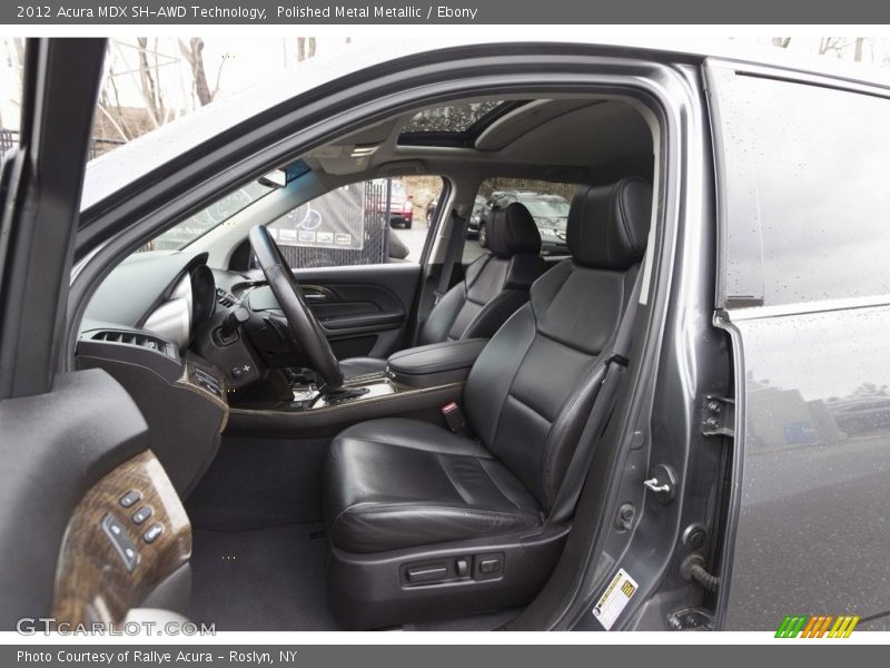 Polished Metal Metallic / Ebony 2012 Acura MDX SH-AWD Technology