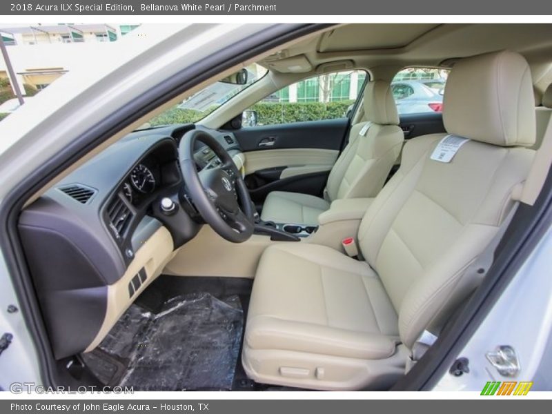 Front Seat of 2018 ILX Special Edition