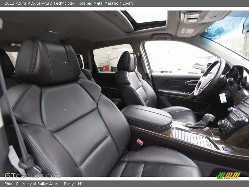Polished Metal Metallic / Ebony 2012 Acura MDX SH-AWD Technology
