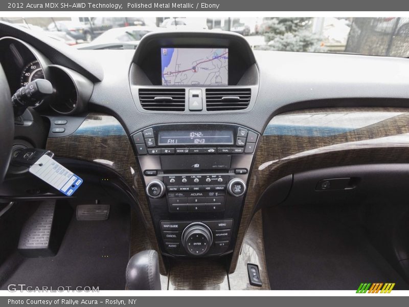 Polished Metal Metallic / Ebony 2012 Acura MDX SH-AWD Technology