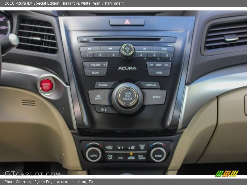 Controls of 2018 ILX Special Edition
