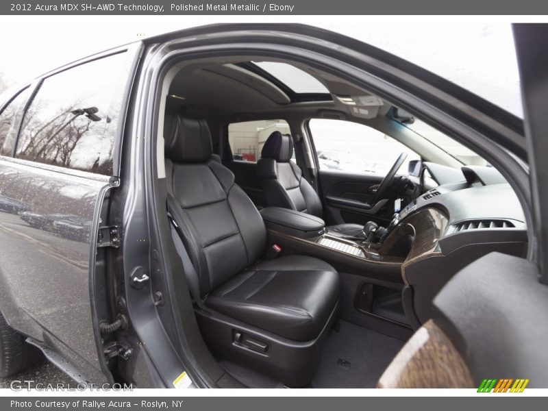 Polished Metal Metallic / Ebony 2012 Acura MDX SH-AWD Technology