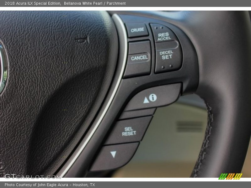 Controls of 2018 ILX Special Edition