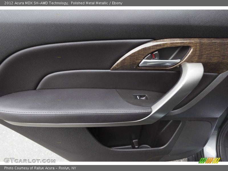 Polished Metal Metallic / Ebony 2012 Acura MDX SH-AWD Technology