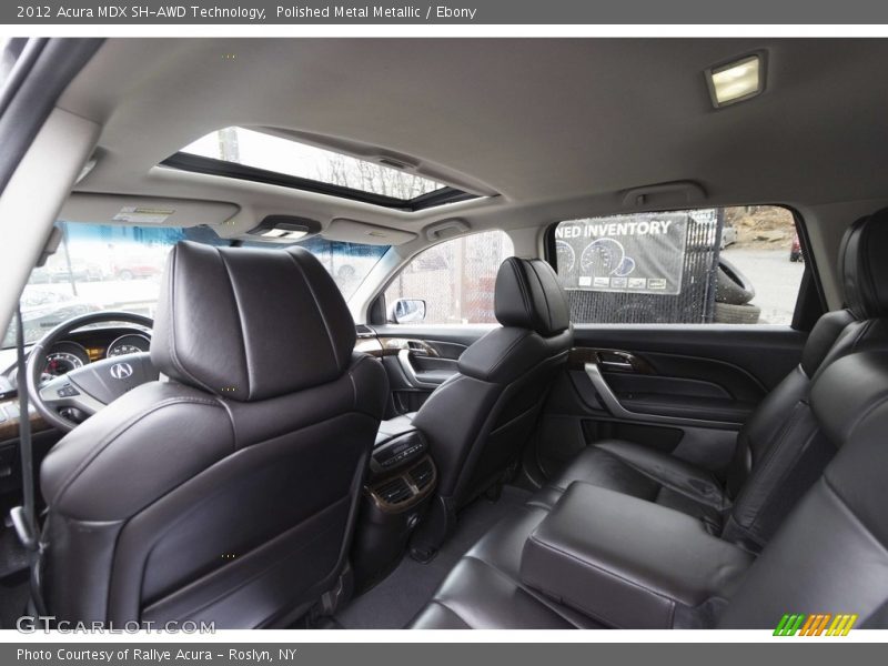 Polished Metal Metallic / Ebony 2012 Acura MDX SH-AWD Technology