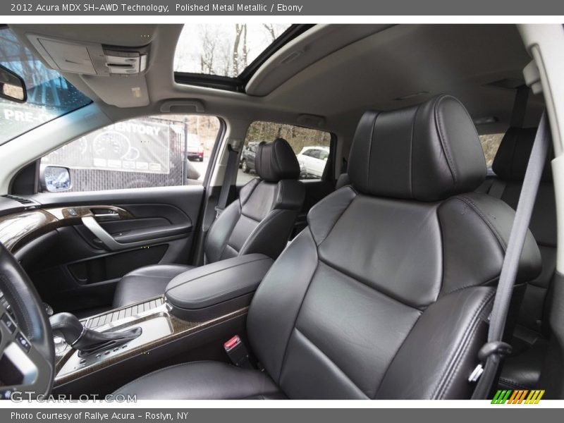 Polished Metal Metallic / Ebony 2012 Acura MDX SH-AWD Technology