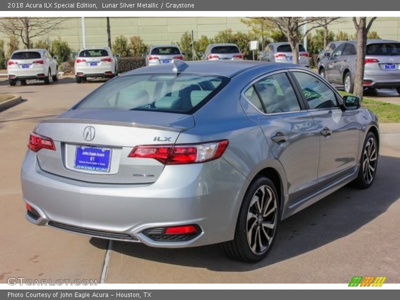Lunar Silver Metallic / Graystone 2018 Acura ILX Special Edition