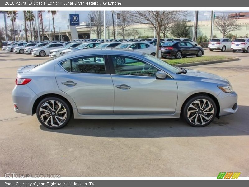 Lunar Silver Metallic / Graystone 2018 Acura ILX Special Edition