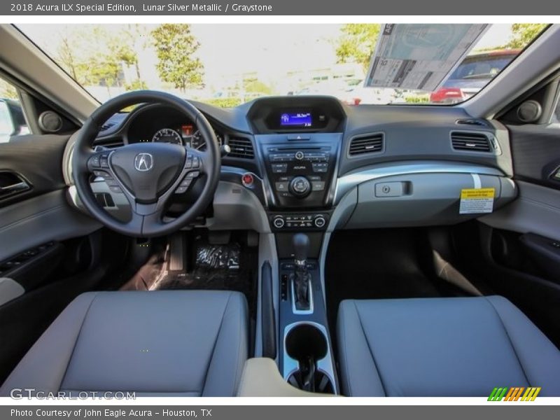Lunar Silver Metallic / Graystone 2018 Acura ILX Special Edition