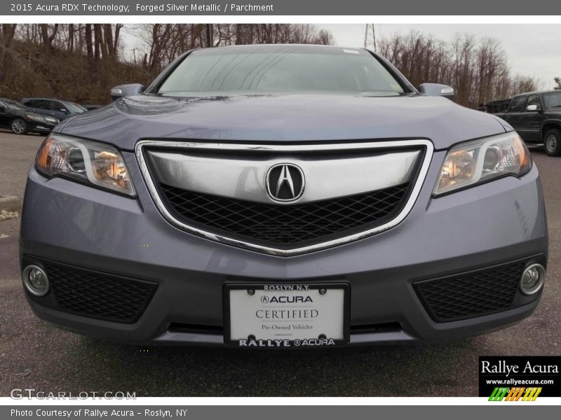 Forged Silver Metallic / Parchment 2015 Acura RDX Technology
