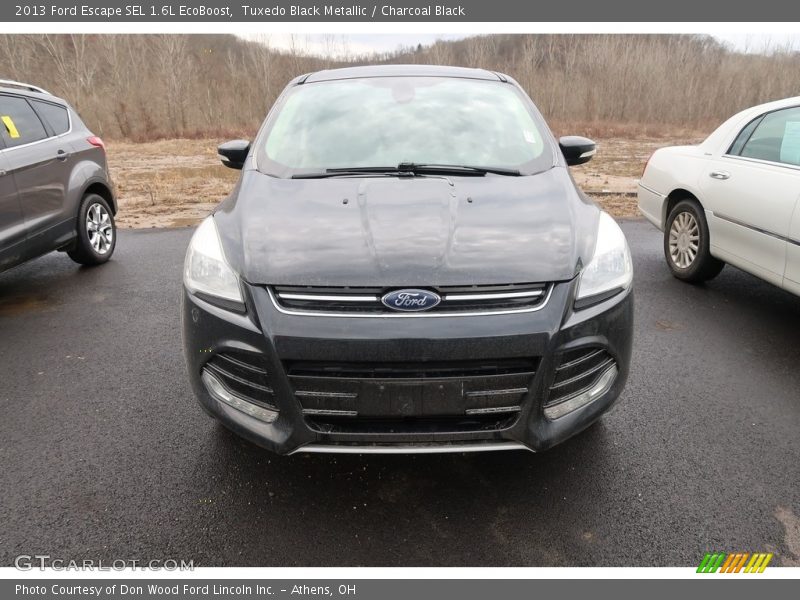 Tuxedo Black Metallic / Charcoal Black 2013 Ford Escape SEL 1.6L EcoBoost