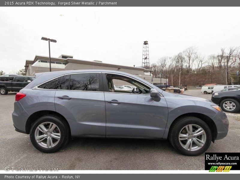 Forged Silver Metallic / Parchment 2015 Acura RDX Technology
