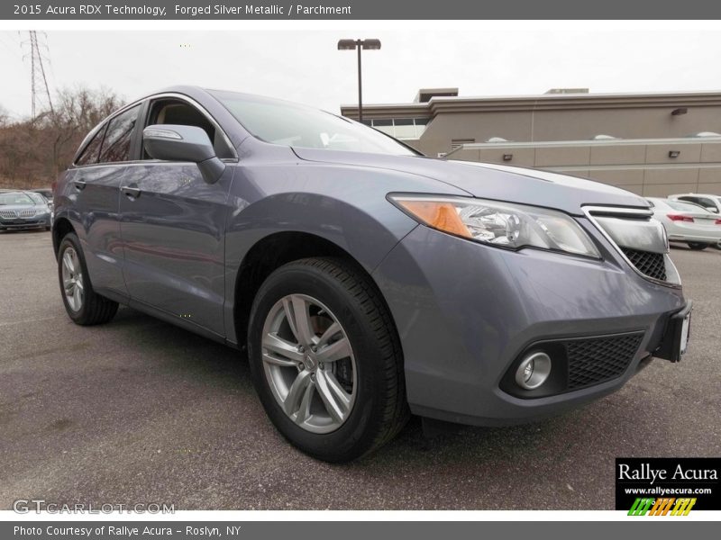 Forged Silver Metallic / Parchment 2015 Acura RDX Technology