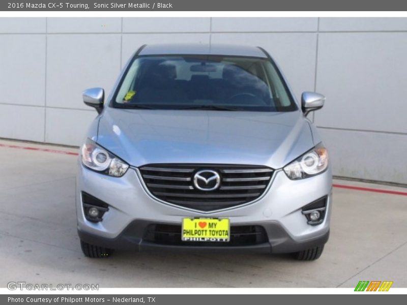Sonic Silver Metallic / Black 2016 Mazda CX-5 Touring