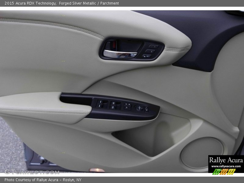Forged Silver Metallic / Parchment 2015 Acura RDX Technology