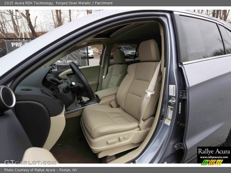 Forged Silver Metallic / Parchment 2015 Acura RDX Technology