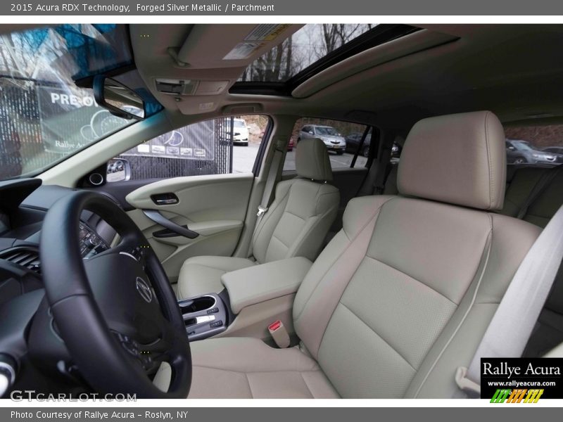 Forged Silver Metallic / Parchment 2015 Acura RDX Technology
