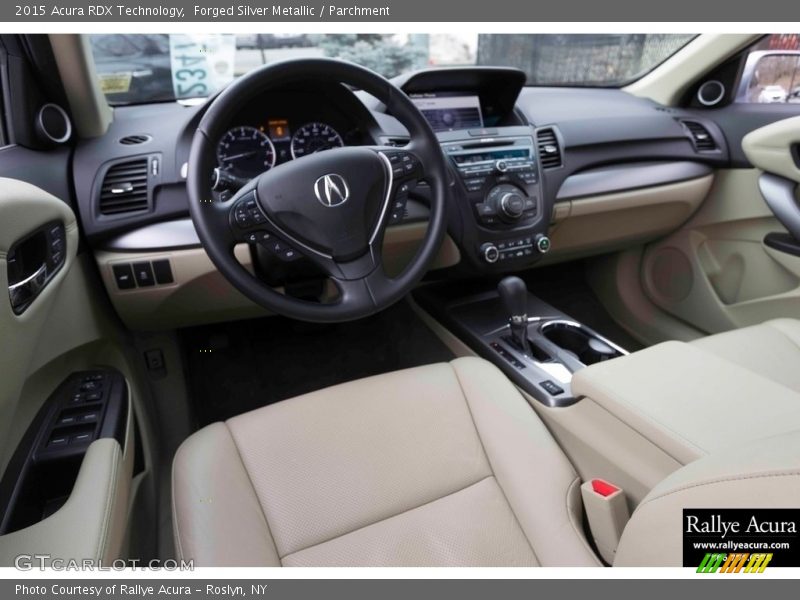 Forged Silver Metallic / Parchment 2015 Acura RDX Technology