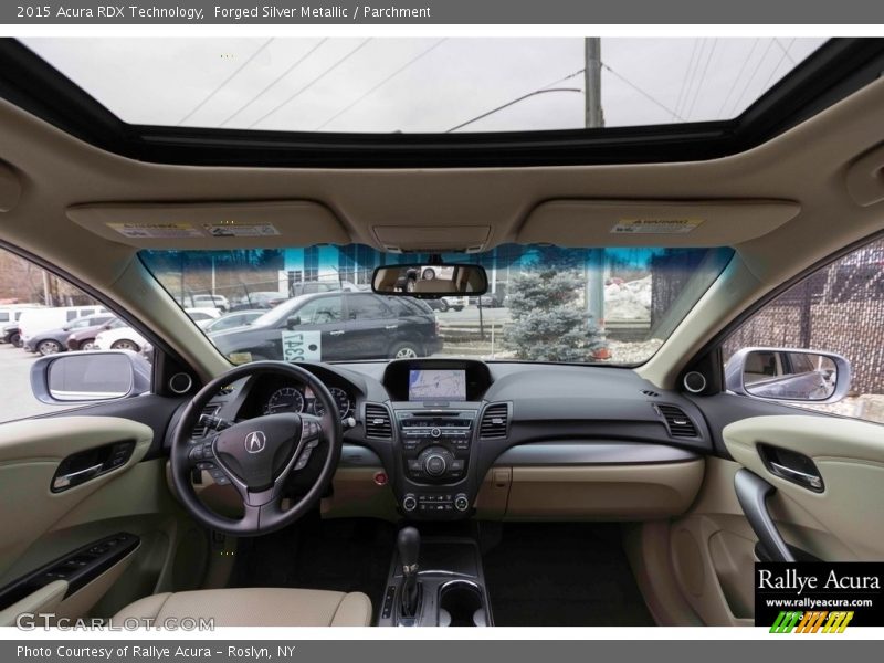 Forged Silver Metallic / Parchment 2015 Acura RDX Technology