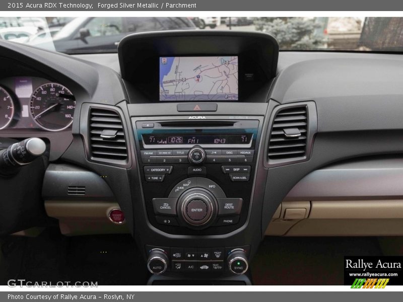 Forged Silver Metallic / Parchment 2015 Acura RDX Technology